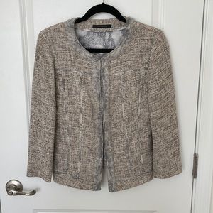 Versatile three quarter sleeve jacket
